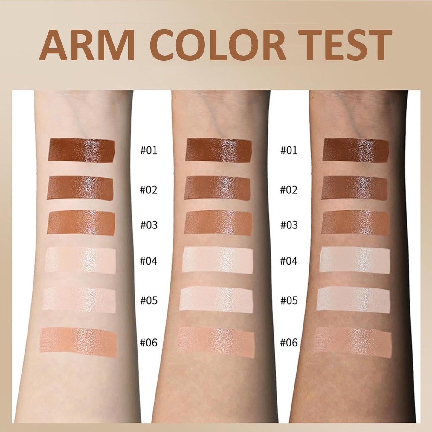 Skin Tint, Beauty Balm Serum Boosted Skin Tint, Foundation Stick＃6 | Skin Tint with SPF, Tinted Moisturizer, Concealer Stick, Full Coverage Foundation, Face Makeup, Foundation Makeup,Dewy Finish